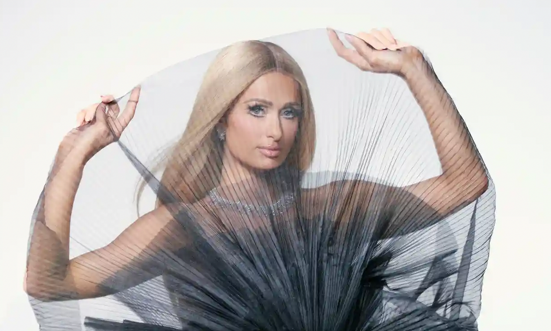 Paris Hilton wearing Tara Jewelry in Guardian feature.