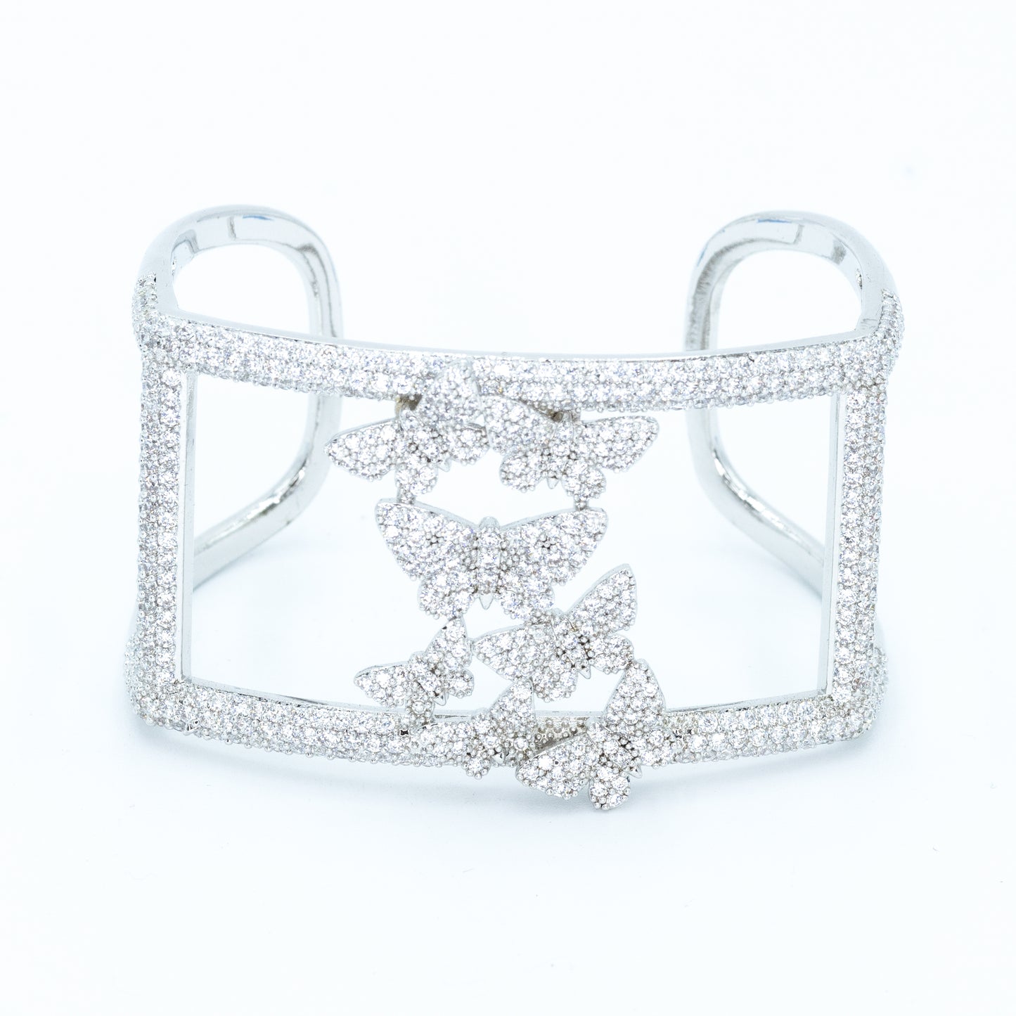 Butterfly Pave Cuff