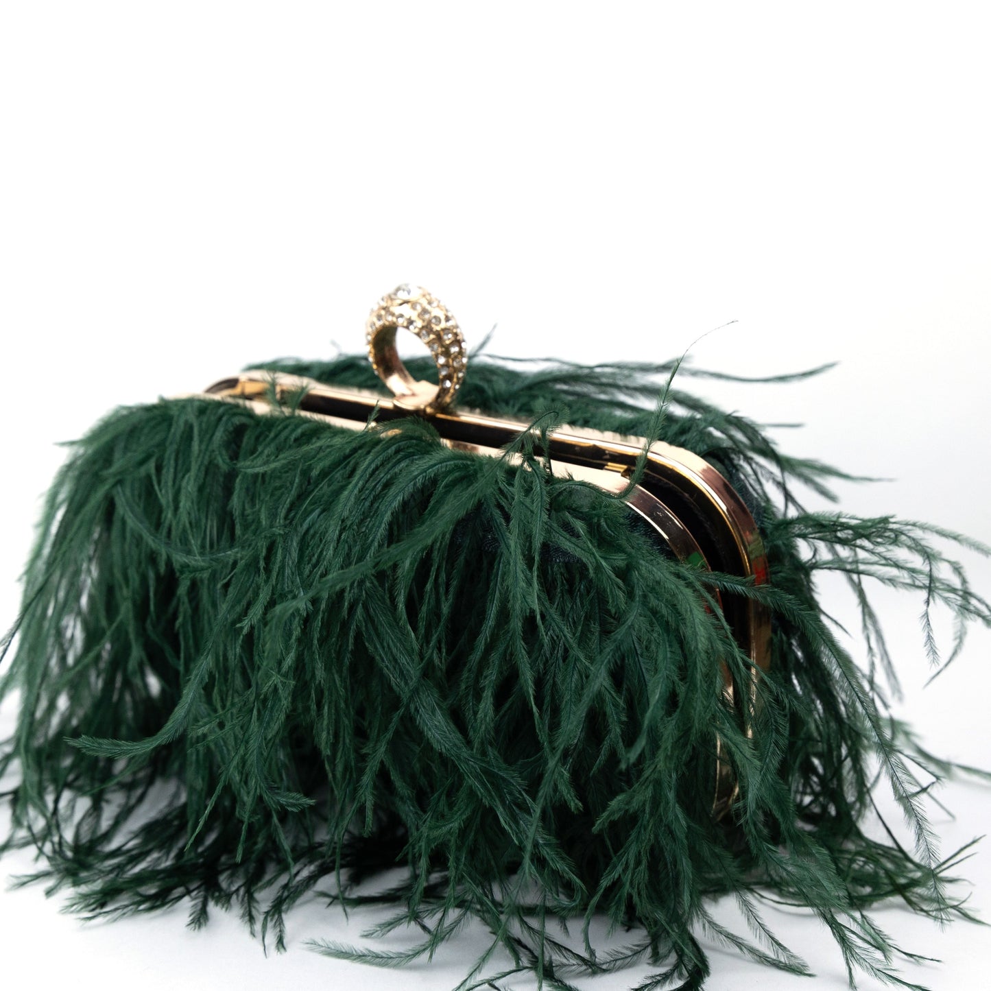 The Feather Clutch
