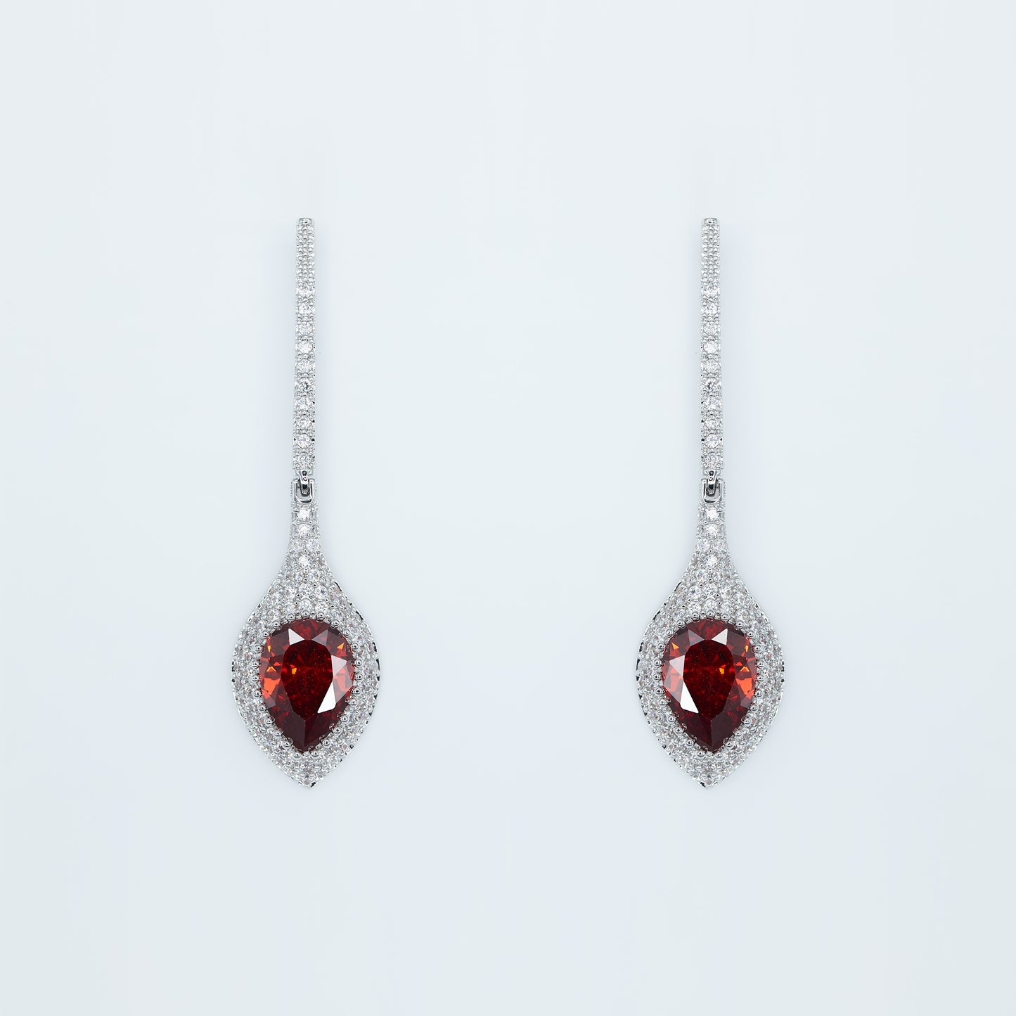 Inverted Tear Drop Ruby